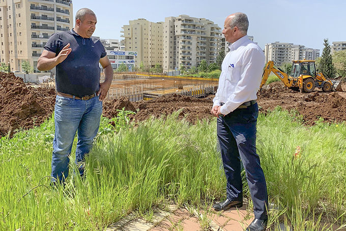 למרות נגיף הקורונה: נמשכת בנייתם של מוסדות חינוך בעפולה